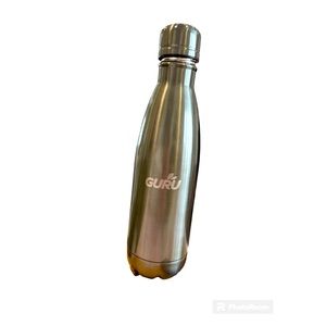 Guru Insulated Stainless Steel Water Bottle NWOT